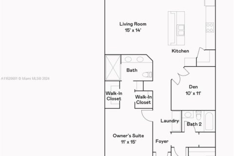 Condo in Ave Maria, Florida, 2 bedrooms  № 2018701 - photo 8
