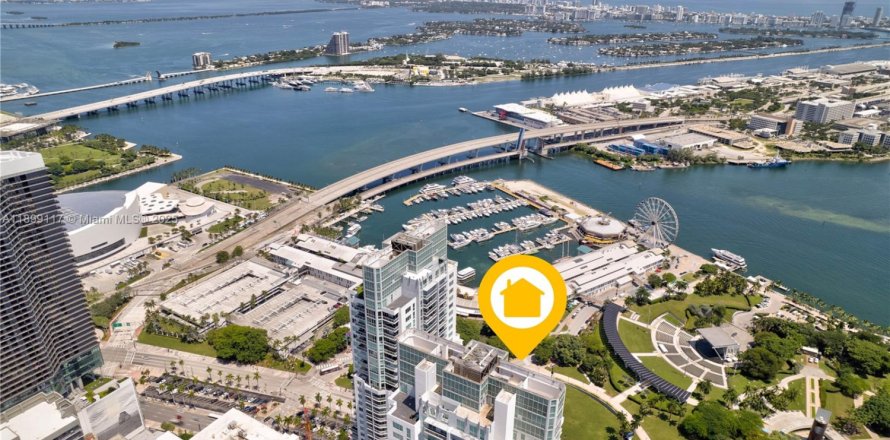 Condo à Miami, Floride, 2 chambres  № 1953678