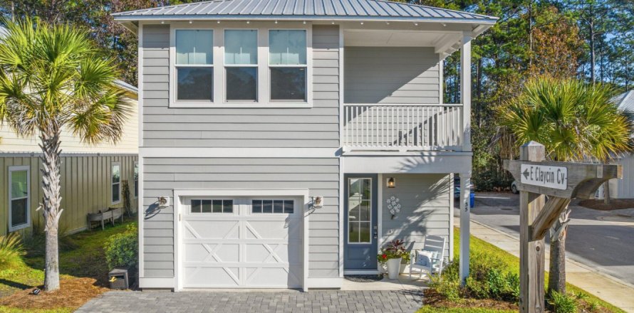 House in Santa Rosa Beach, Florida 3 bedrooms, 154.96 sq.m. № 590316