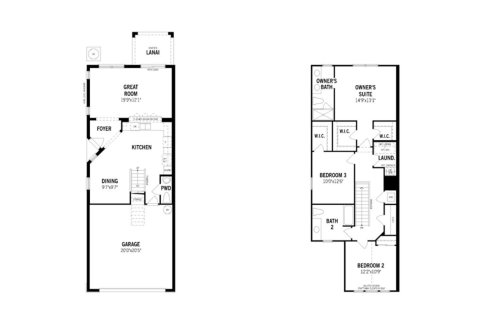 House floor plan «160SQM», 3 bedrooms in HARMONY AT LAKEWOOD RANCH
