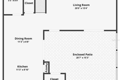 Adosado en venta en Tampa, Florida, 3 dormitorios, 166.2 m2 № 1855659 - foto 2