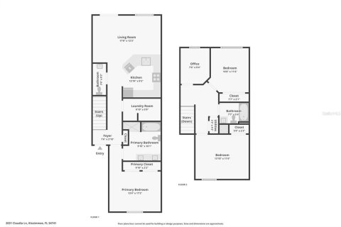 Condominio en venta en Kissimmee, Florida, 4 dormitorios, 143.81 m2 № 1628693 - foto 15