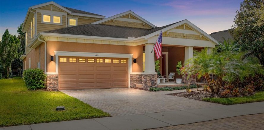 House in Fish Hawk, Florida 4 bedrooms, 298.49 sq.m. № 1869202