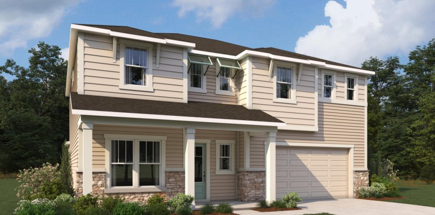 House in St. Johns, Florida 5 bedrooms, 273.69 sq.m. № 774956