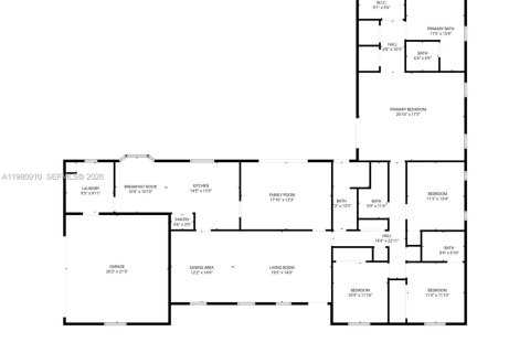 Купить виллу или дом в Пальметто-Бей, Флорида 4 спальни, 265.51м2, № 2043404 - фото 26