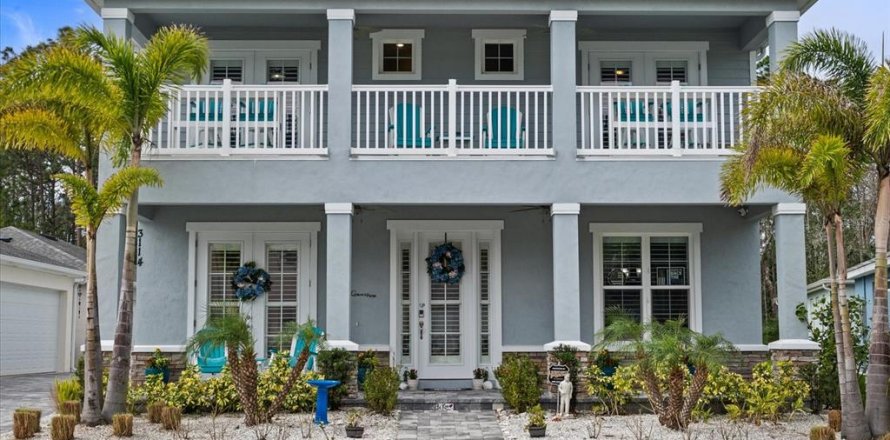 House in New Smyrna Beach, Florida 4 bedrooms, 217.21 sq.m. № 1556592
