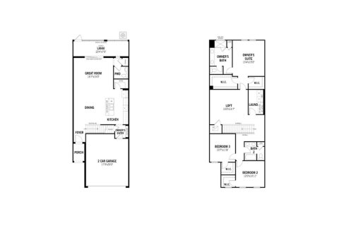 House floor plan «208SQM», 3 bedrooms in PARKVIEW AT LONG LAKE RANCH