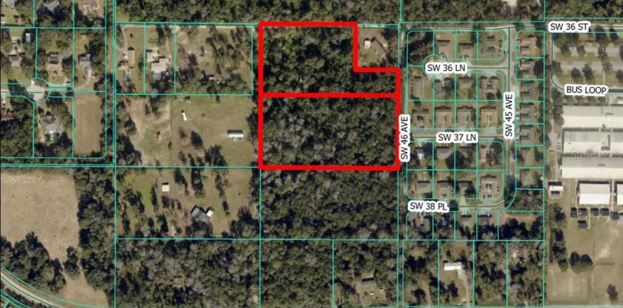 Terrain à Ocala, Floride № 2222625