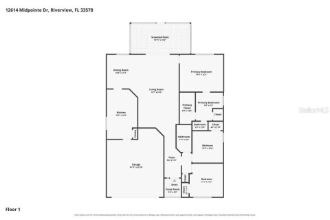 House in Riverview, Florida 3 bedrooms, 139.63 sq.m. № 2381355 - photo 2