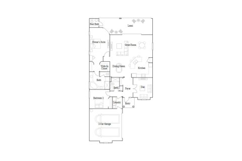 Townhouse floor plan «172SQM VICTORIA», 2 bedrooms in HERITAGE LANDING