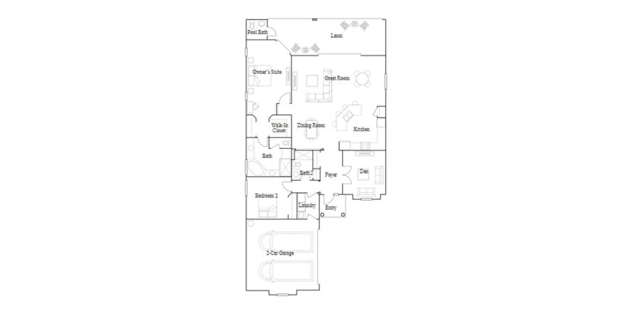 Touwnhouse à HERITAGE LANDING à Punta Gorda, Floride 2 chambres, 172 m2 № 136645