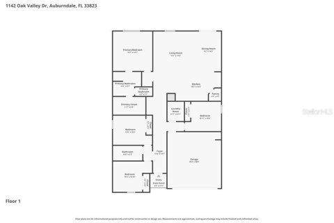 Casa en alquiler en Auburndale, Florida, 4 dormitorios, 167.41 m2 № 2100082 - foto 2
