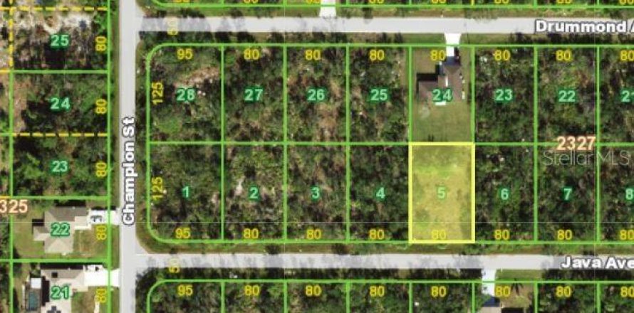 Land in Port Charlotte, Florida № 2162537