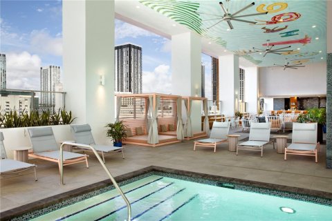 Condominio en venta en Miami, Florida, 1 dormitorio, 51 m2 № 1812300 - foto 19