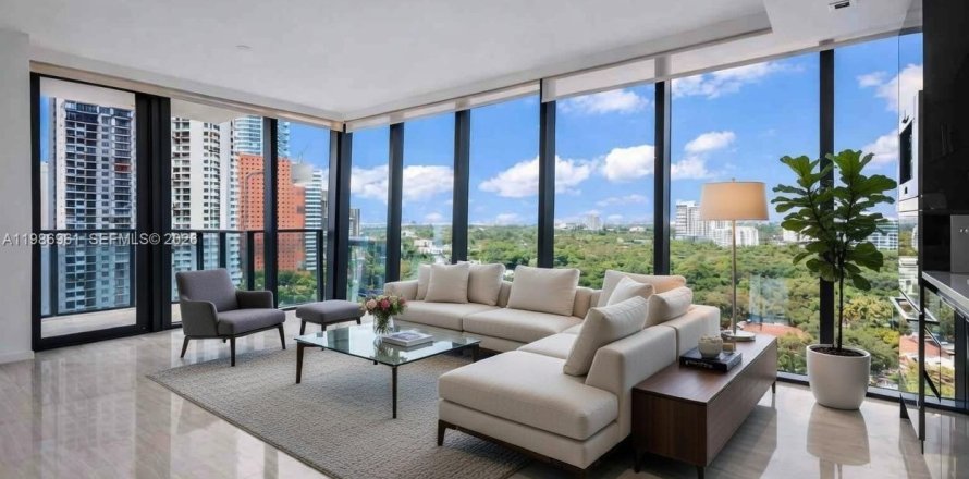 Кондоминиум с 1 спальней в Майами, Флорида № 2044785