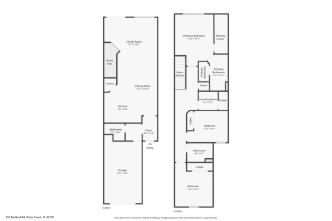 Adosado en venta en Palm Coast, Florida, 3 dormitorios, 163.32 m2 № 1831843 - foto 1