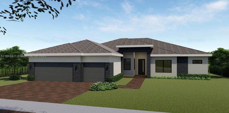 House in Homestead, Florida 4 bedrooms, 277.41 sq.m. № 1839468