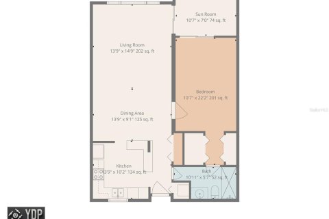 Condo in Saint Petersburg, Florida, 1 bedroom № 2150034 - photo 23
