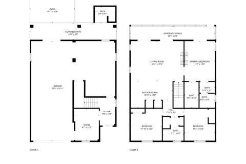 House in New Port Richey, Florida 3 bedrooms, 126.35 sq.m. № 1883700 - photo 1