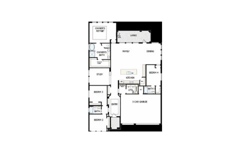 House floor plan «House», 4 bedrooms in Hamlin Landing