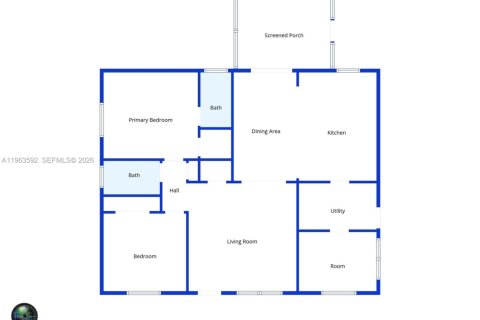 Villa ou maison à vendre à Hollywood, Floride: 3 chambres, 122.63 m2 № 2030100 - photo 22