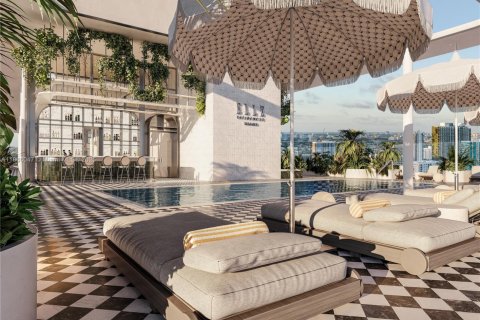 Condominio en venta en Miami, Florida, 1 dormitorio, 57.6 m2 № 1980159 - foto 2