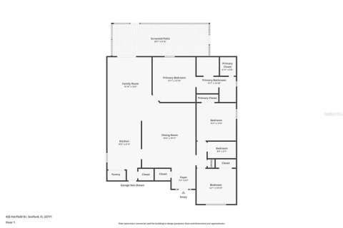 Casa en alquiler en Sanford, Florida, 3 dormitorios, 150.22 m2 № 1908081 - foto 27