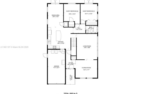 Снять в аренду виллу или дом в Корал-Гейблс, Флорида 3 спальни, 165.46м2, № 1944533 - фото 17