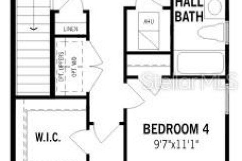 Touwnhouse à vendre à Orlando, Floride: 4 chambres, 155.89 m2 № 2416313 - photo 3