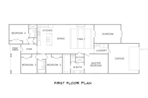 House in Newberry, Florida 4 bedrooms, 210.33 sq.m. № 2197729 - photo 2