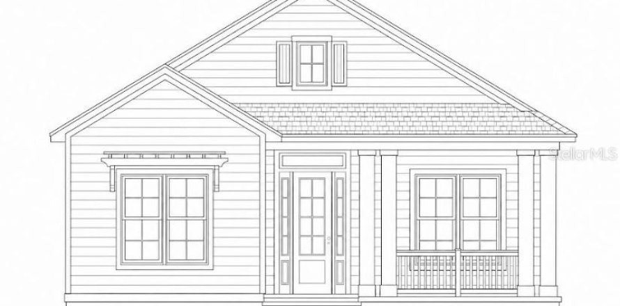 House in Newberry, Florida 4 bedrooms, 210.33 sq.m. № 2197729