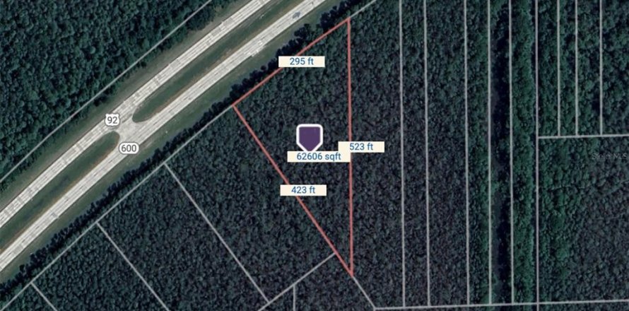 Terrain à DeLand, Floride № 1912154