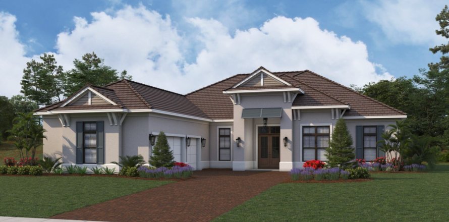 Villa ou maison à Everly à Venice, Floride 3 chambres, 316 m2 № 587617