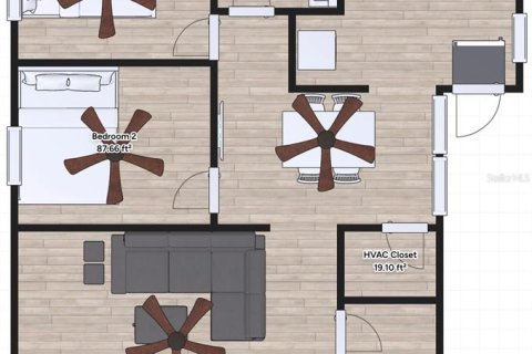 Appartement à louer à Saint Petersburg, Floride: 2 chambres, 102.19 m2 № 2155904 - photo 5