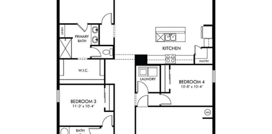 Casa en Parrish, Florida 4 dormitorios, 170.94 m2 № 1650601