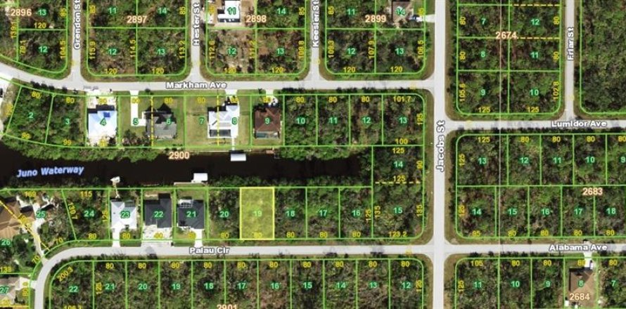 Land in Port Charlotte, Florida № 1554247