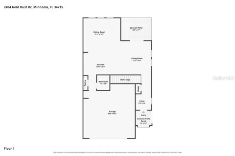 Villa ou maison à louer à Minneola, Floride: 3 chambres, 214.05 m2 № 2389077 - photo 2