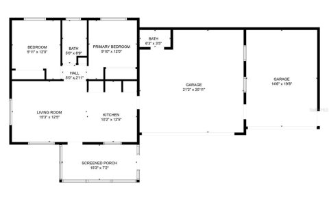 Casa en venta en Bushnell, Florida, 2 dormitorios, 62.8 m2 № 1831171 - foto 6
