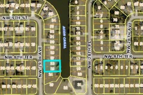 Terrain à vendre à Cape Coral, Floride № 2158092 - photo 5