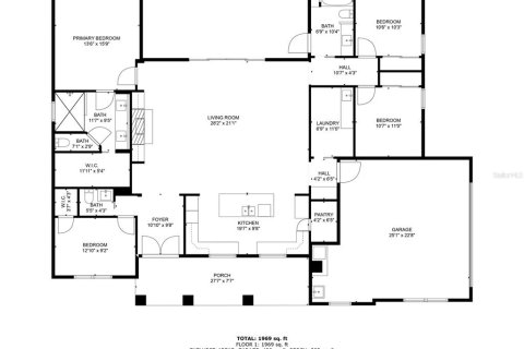 Casa en venta en Apopka, Florida, 4 dormitorios, 199.74 m2 № 2130573 - foto 3