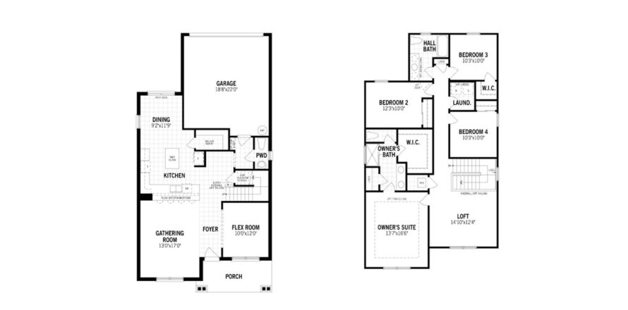 House in MERIDIAN PARKS in Orlando, Florida 4 bedrooms, 214 sq.m. № 32281