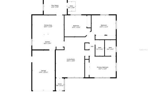House in New Port Richey, Florida 3 bedrooms, 159.61 sq.m. № 1902427 - photo 4