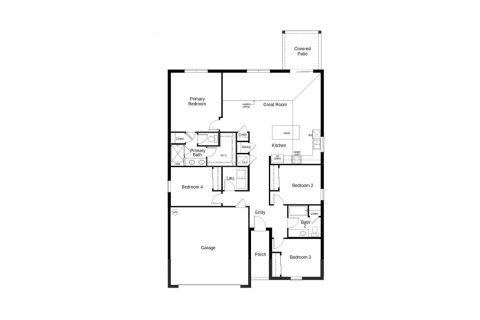 Townhouse floor plan «159SQM 112», 4 bedrooms in LEGENDS POINTE