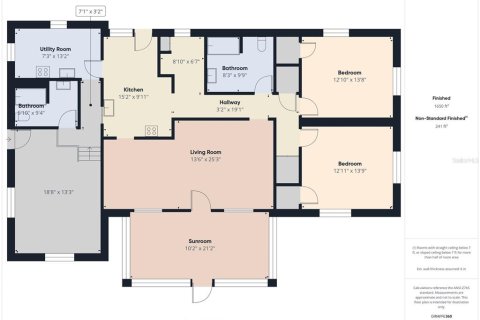 Купить виллу или дом в Ривервью, Флорида 3 комнаты, 245.82м2, № 1904693 - фото 3
