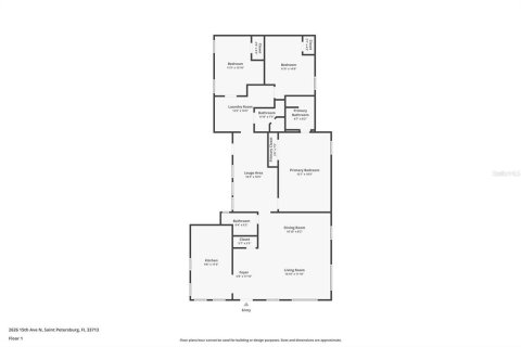 Villa ou maison à vendre à Saint Petersburg, Floride: 3 chambres, 159.98 m2 № 2114880 - photo 20