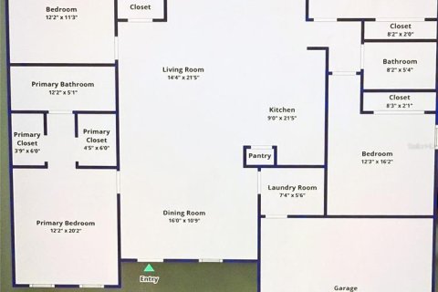 Villa ou maison à vendre à Dunnellon, Floride: 4 chambres, 169.73 m2 № 2157045 - photo 6