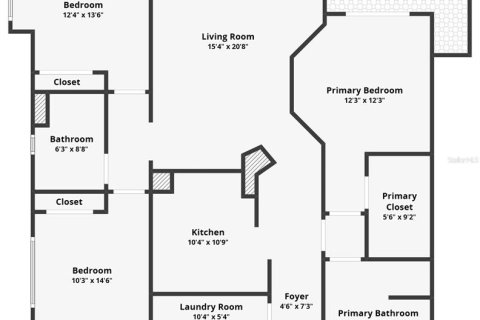 Condo in Tampa, Florida, 3 bedrooms  № 2225944 - photo 21
