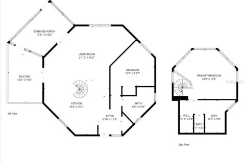 House in Hernando Beach, Florida 2 bedrooms, 129.32 sq.m. № 2120009 - photo 28