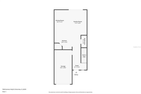Townhouse in Riverview, Florida 3 bedrooms, 130.06 sq.m. № 1761943 - photo 19