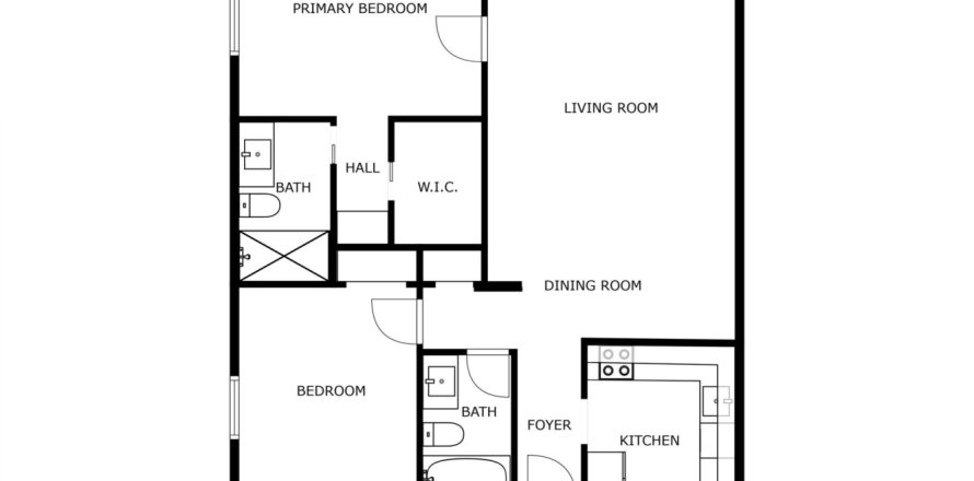 Condo in Lake Worth, Florida, 2 bedrooms  № 1033998